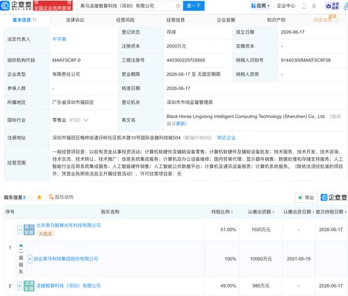 創業黑馬等攜手成立凌雄智算科技，瞄準AI與數據服務新賽道